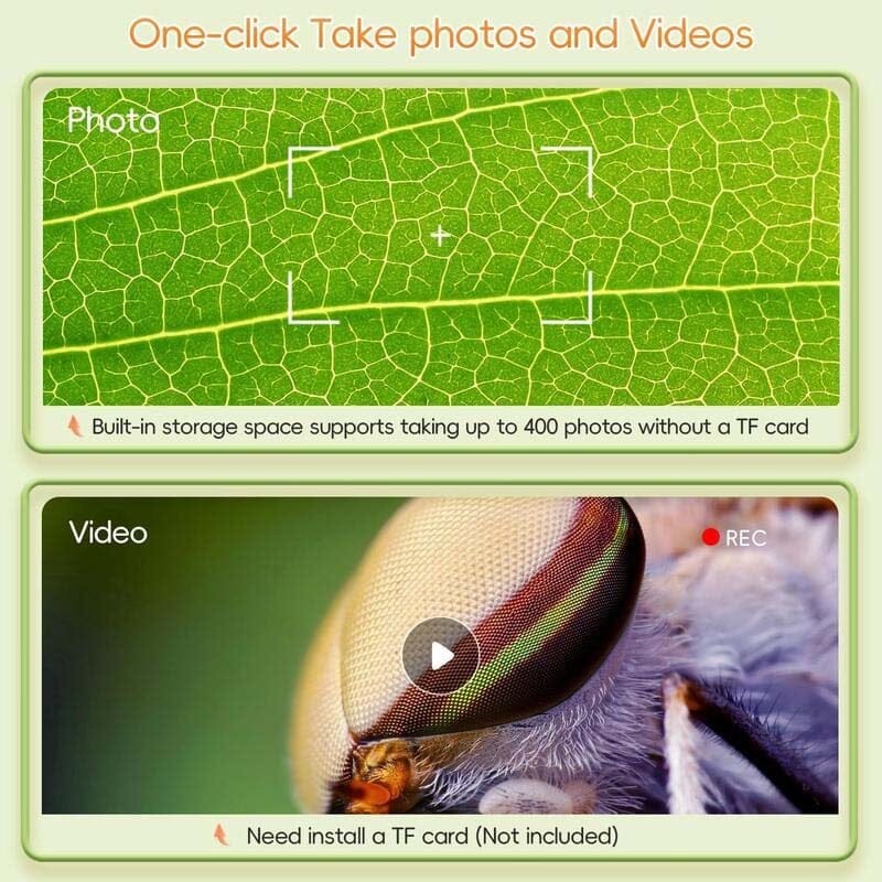 DiscoverScope™️ - Kids Digital Microscope Camera