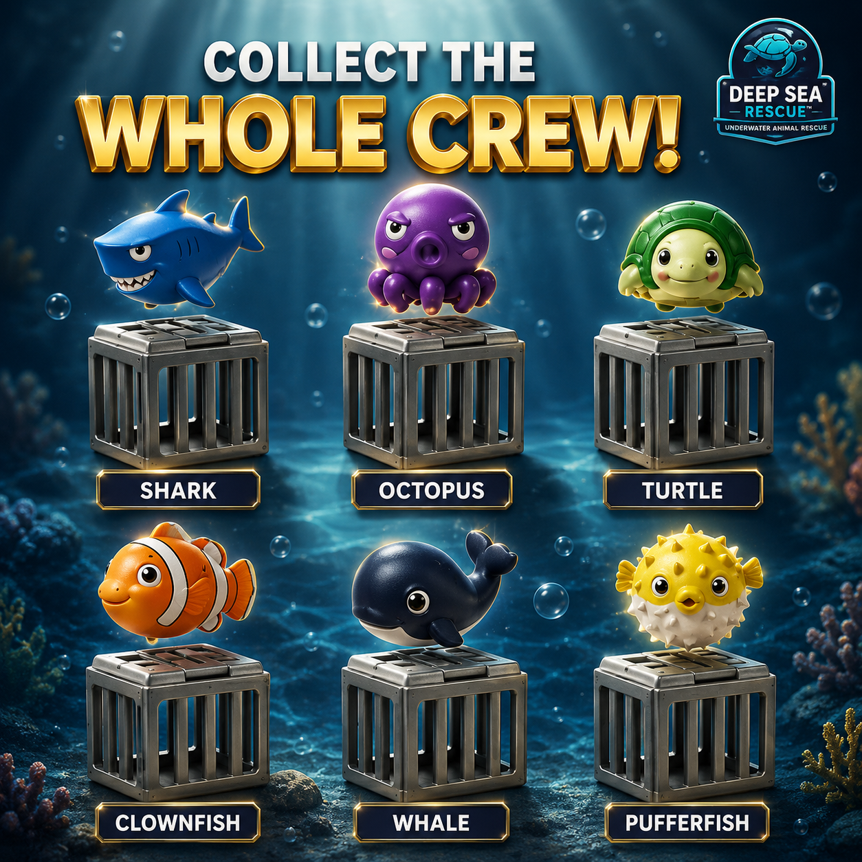 Deep Sea Rescue⢠- Underwater Animal Rescue