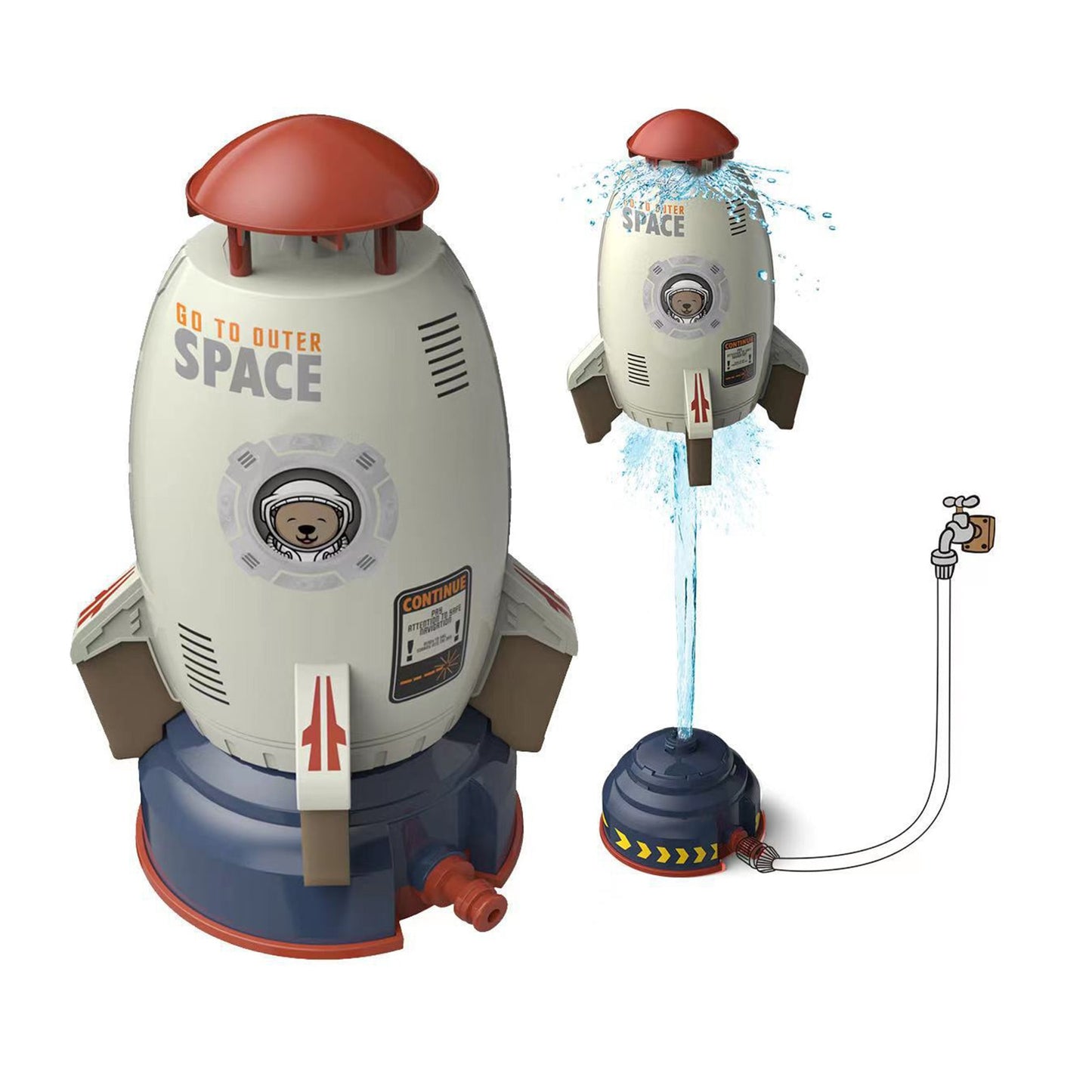 RocketRiser™️ - Outdoor Water Launching Rocket