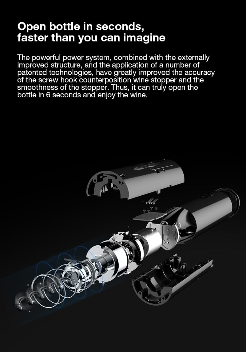 QuickPop™️ Electric Bottle Opener