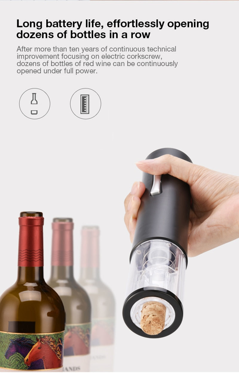 QuickPop™️ Electric Bottle Opener