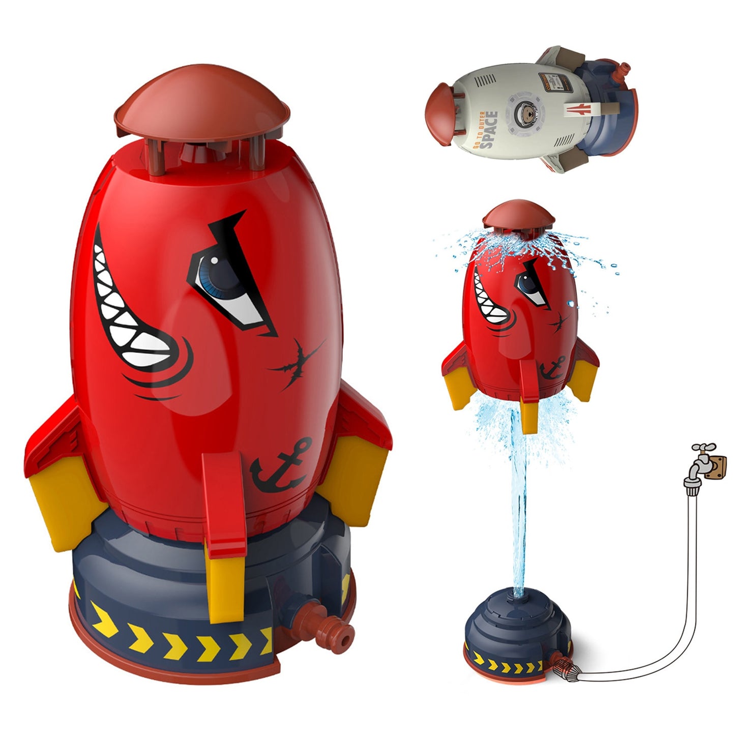 RocketRiser™️ - Outdoor Water Launching Rocket