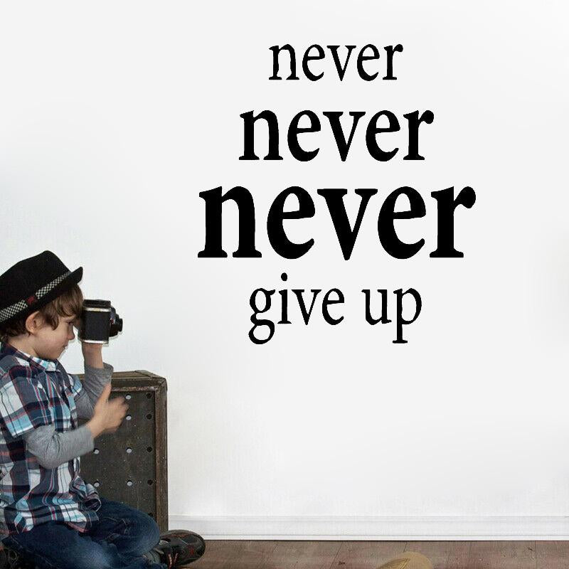 Motivational Quote Decal