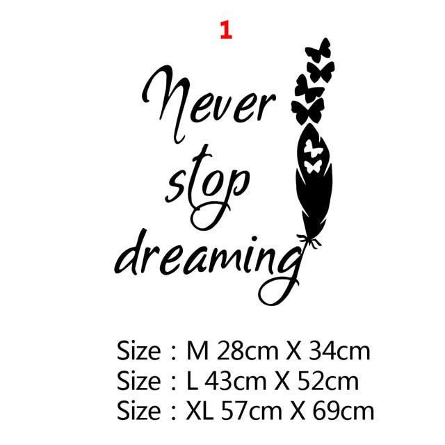 Motivational Quote Decal