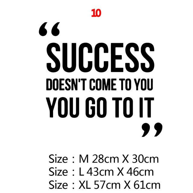 Motivational Quote Decal