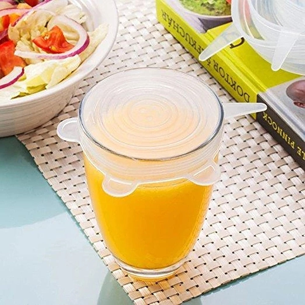 Reusable Silicon Lids