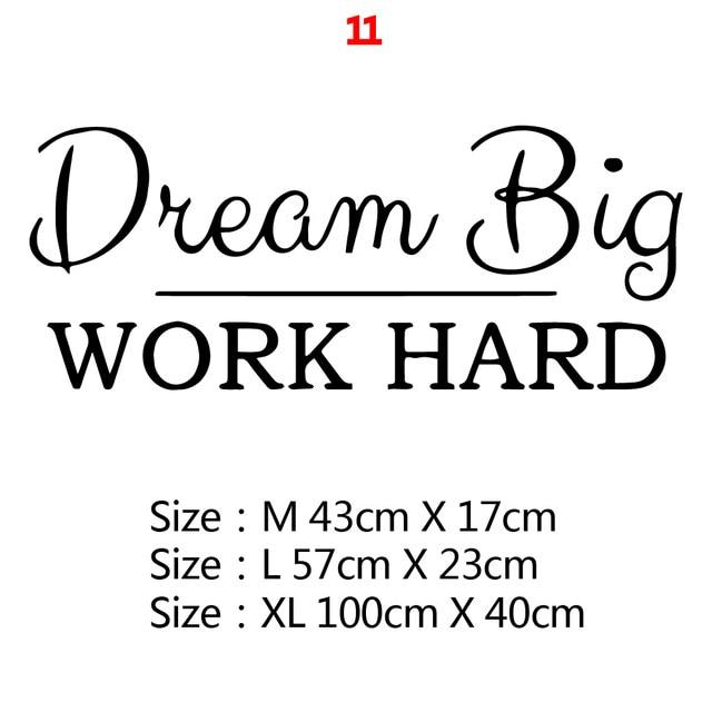 Motivational Quote Decal