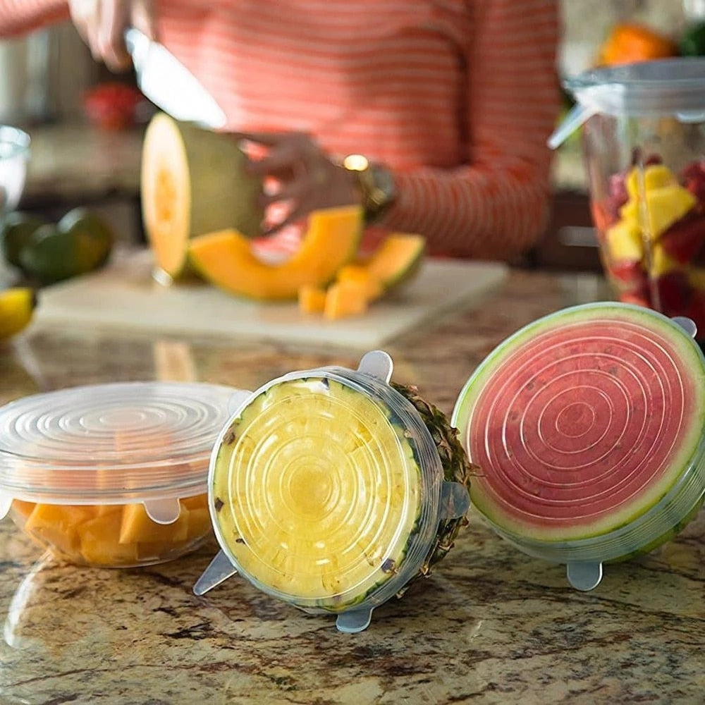 Reusable Silicon Lids