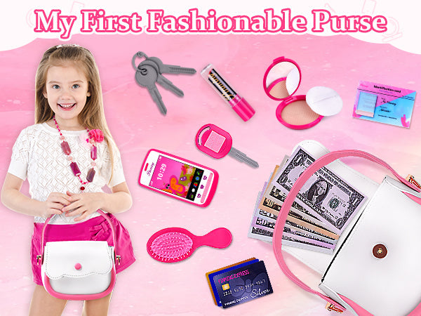 MiniMiss™️ - Pretend Play Purse + Accessories Set
