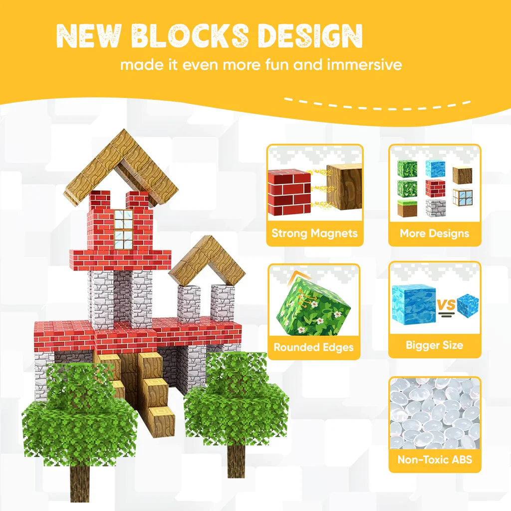Magnetic Craft Building Blocks