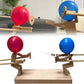BalloonBrawlers™️ – Handmade Wooden Fighter Puppets