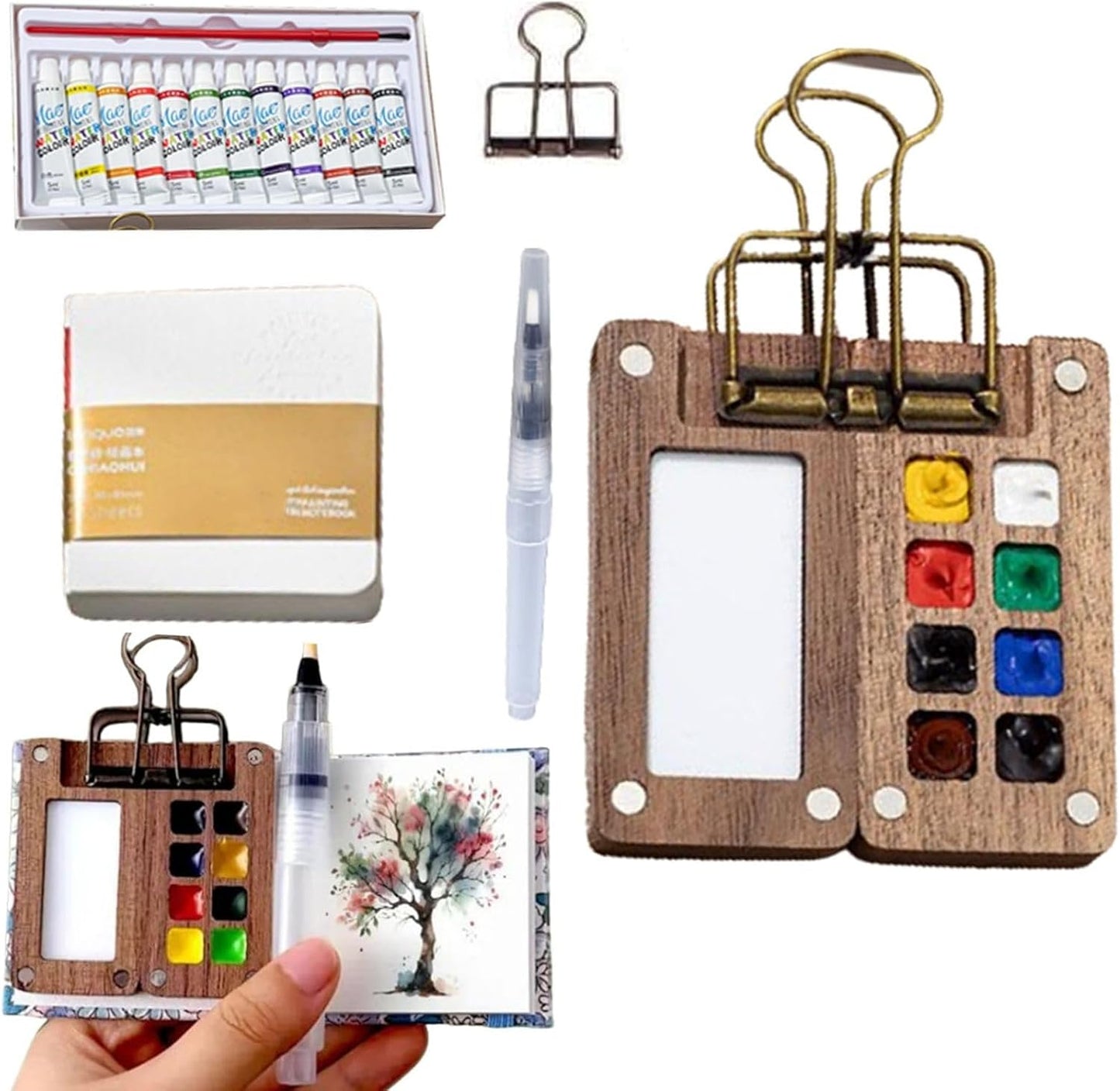 Brush & Bloom Watercolor Kit™️