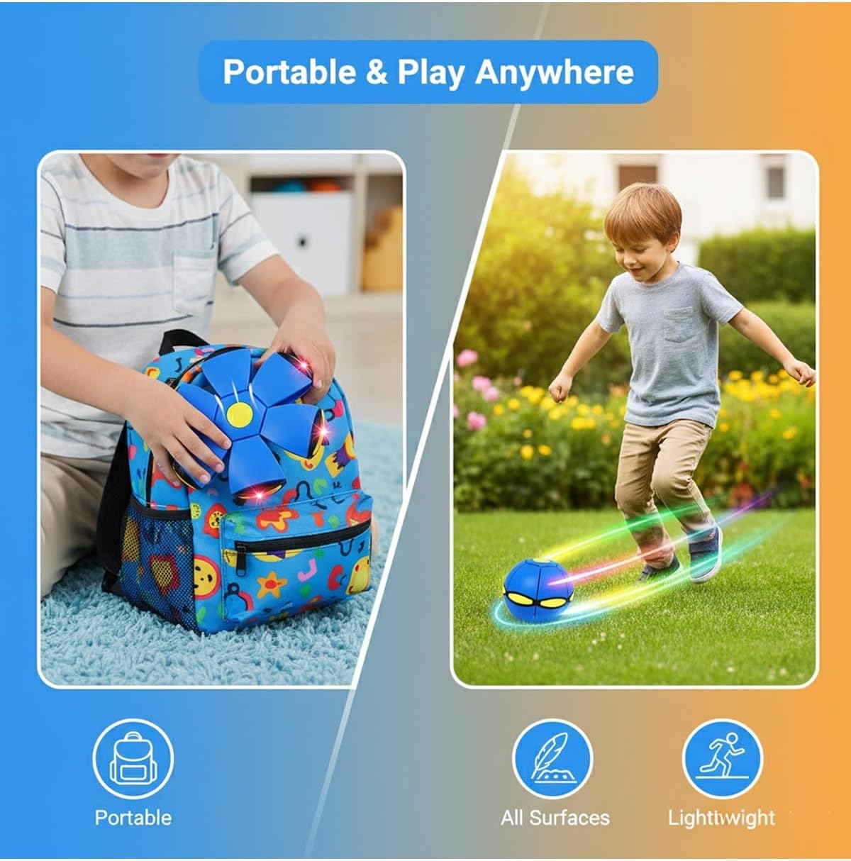 PopFlipz™️ - The 2-in-1 ball