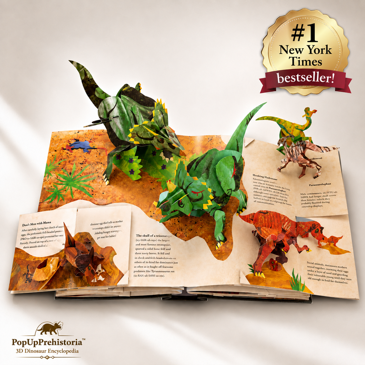 PopUpPrehistoria™ - 3D Dinosaur Encyclopedia