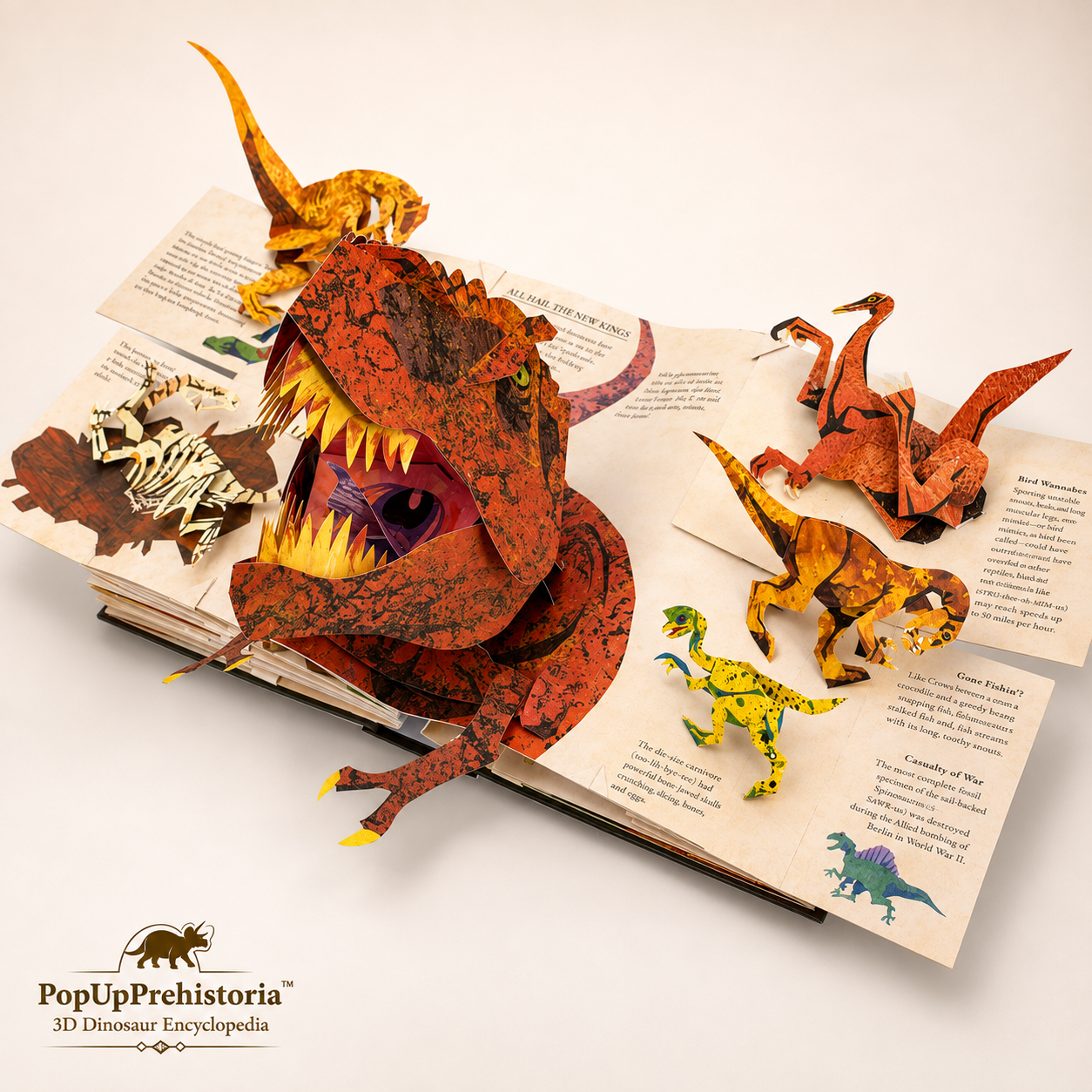 PopUpPrehistoria™ - 3D Dinosaur Encyclopedia