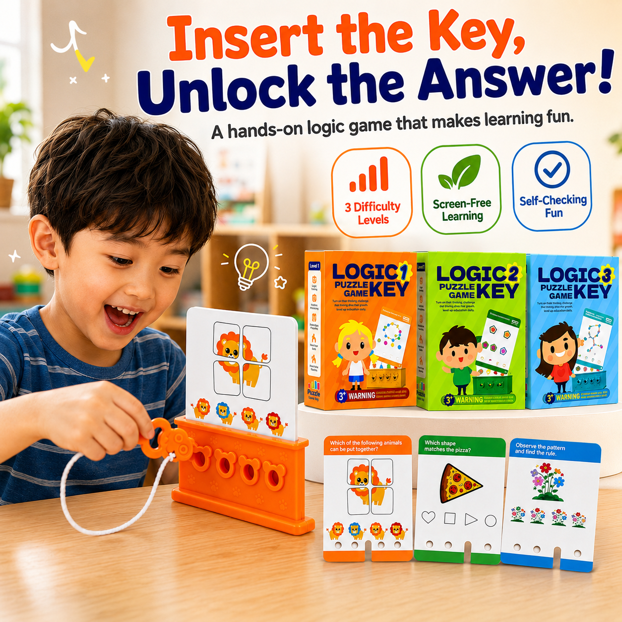 LogicKey™ - Kids Educational Toy