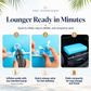 SunSoak™ - The Inflatable Tanning Pool