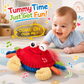 CrawlyCrab™ — Tummy Time Just Got Fun