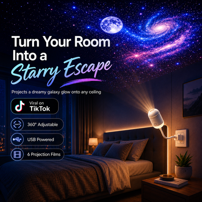 GalaxyGlow™ - Projector Night Light