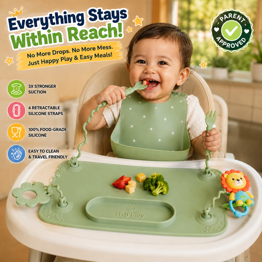 TrayPlay™ — Kids Montessori Food Mat