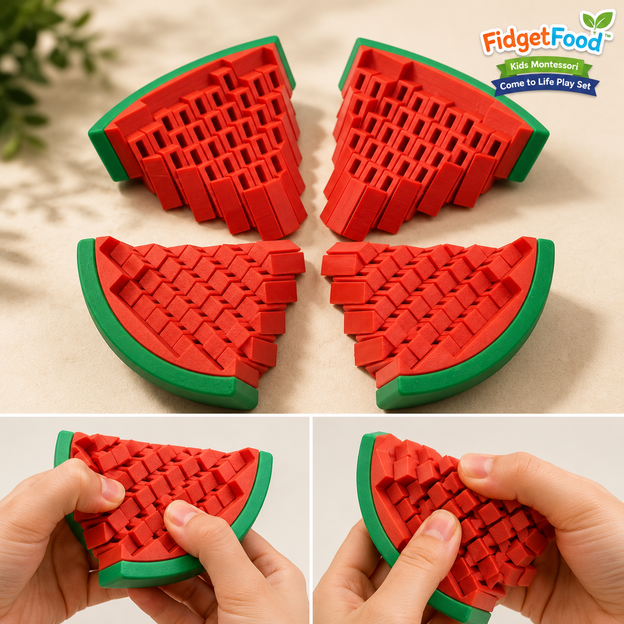 FidgetFood™ - Kids Montessori Come to Life Play Set