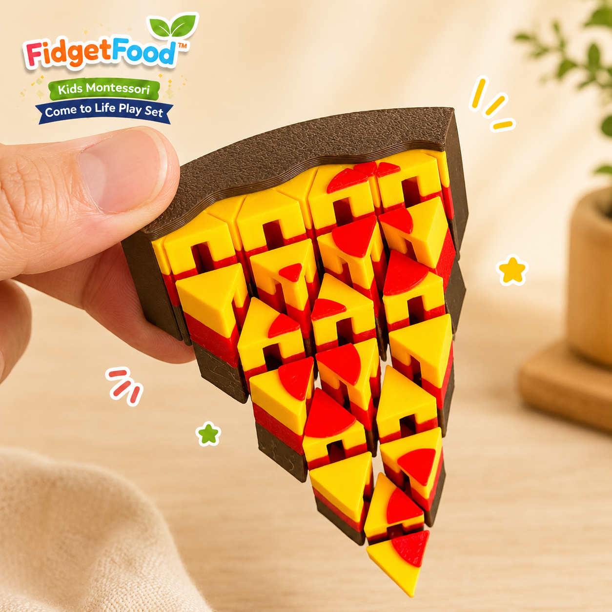 FidgetFood™ - Kids Montessori Come to Life Play Set