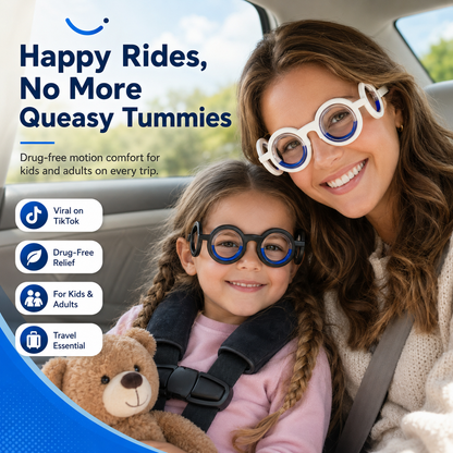 SteadiSpecs™ - Kids Anti Travel Sick Specs