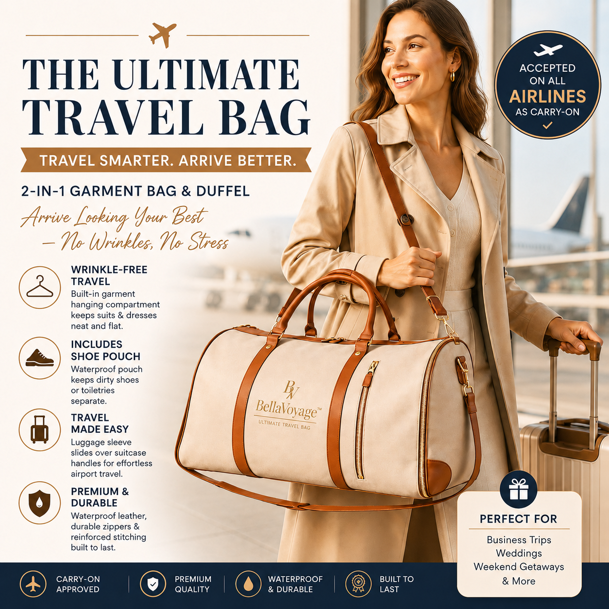 BellaVoyage™ - Ultimate Travel Bag