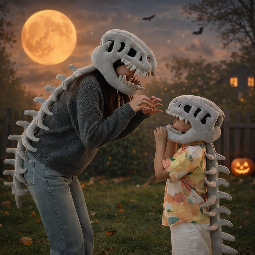 Dinosaur Skeleton Cosplay