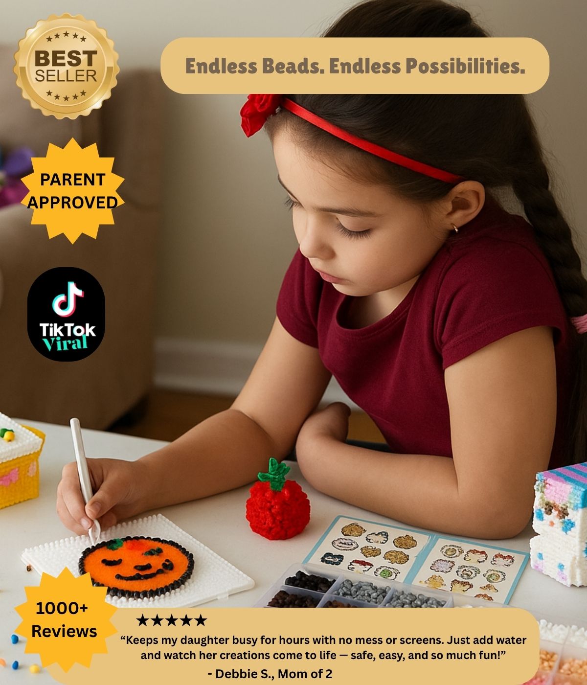 MagicMist Beads™ - Kids Craft Kit
