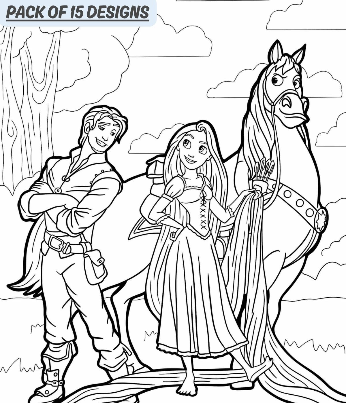 DoodleGlow Trace™ - Printable Collection