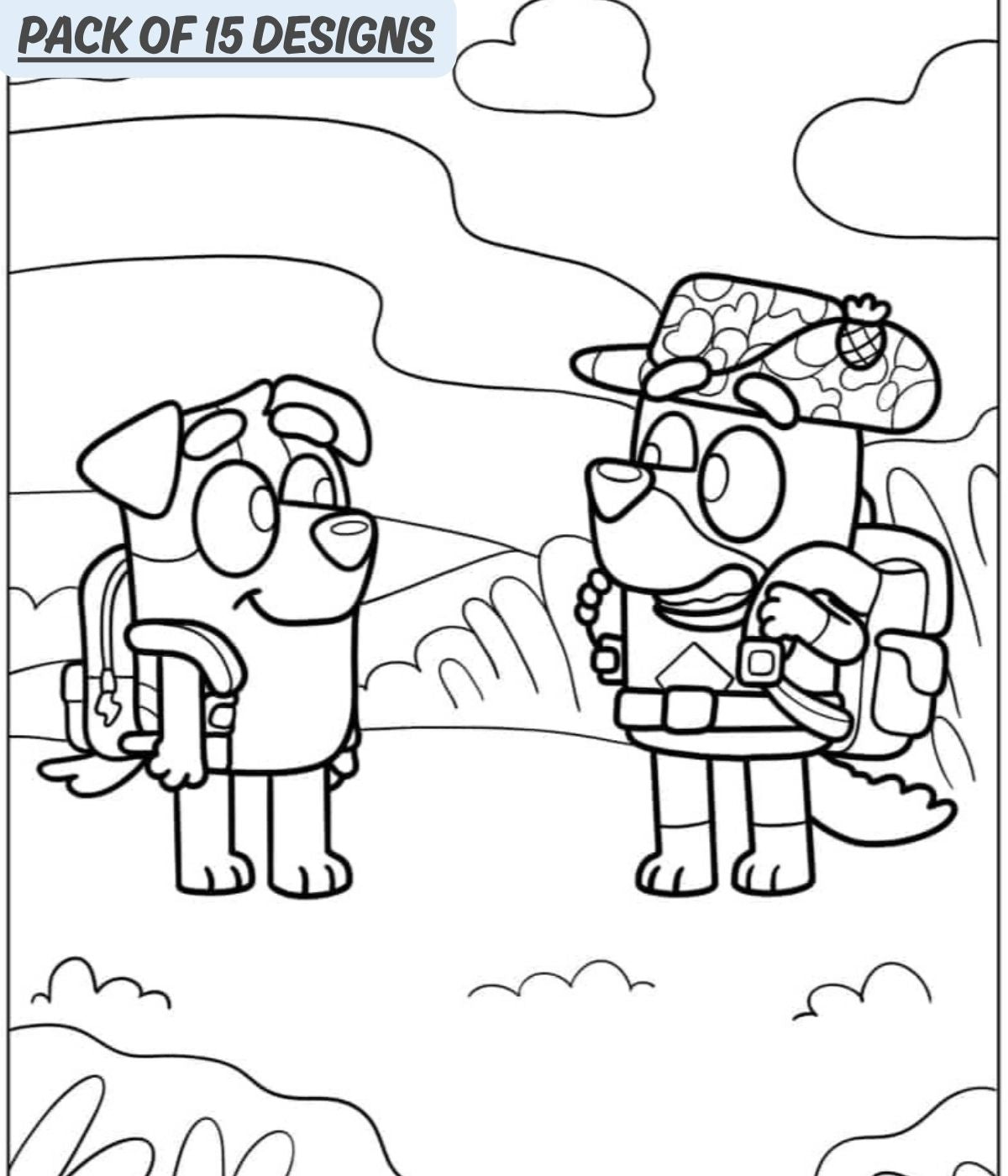 DoodleGlow Trace™ - Printable Collection