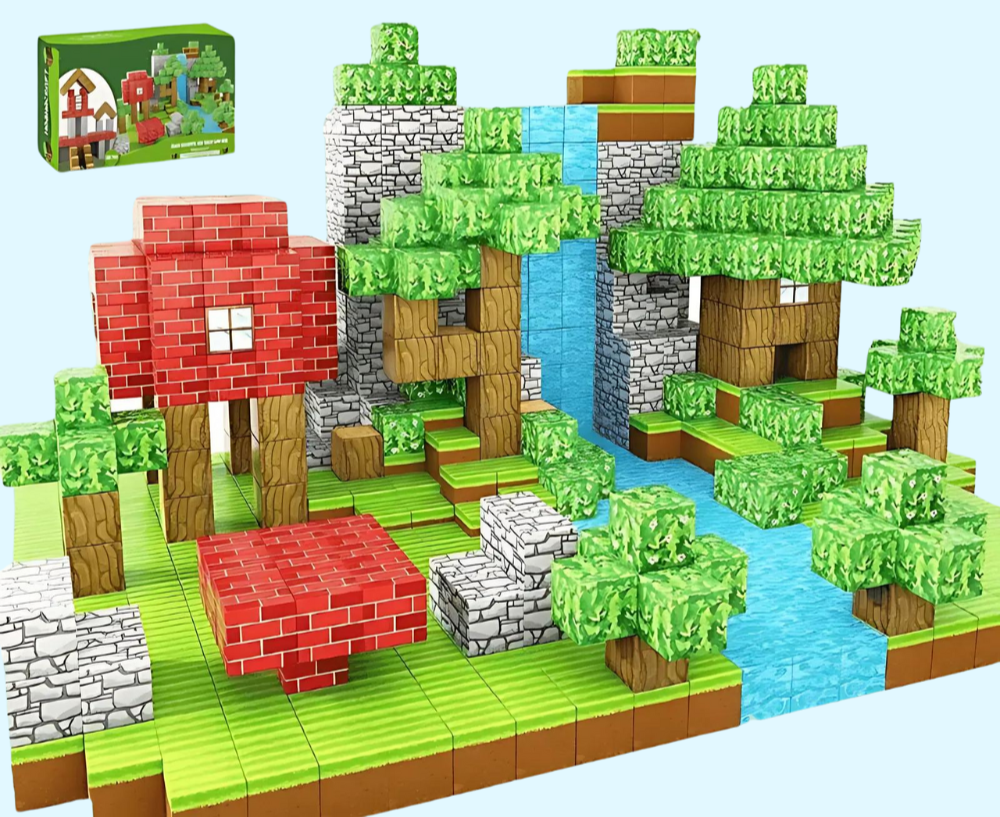 Magnetic Craft Building Blocks