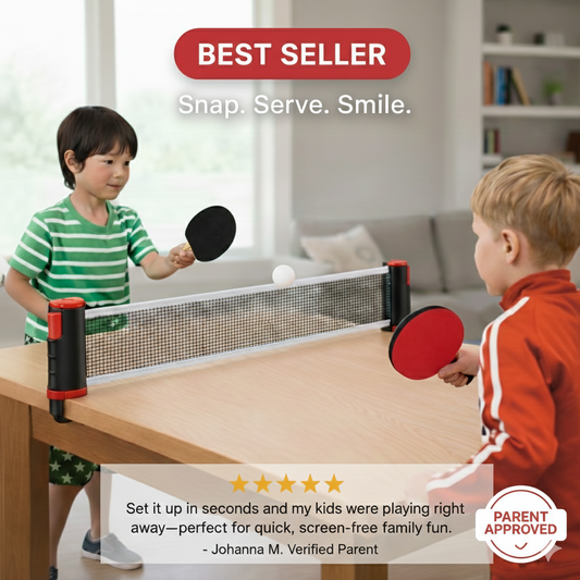 SnapServe™️ - Table Tennis Set