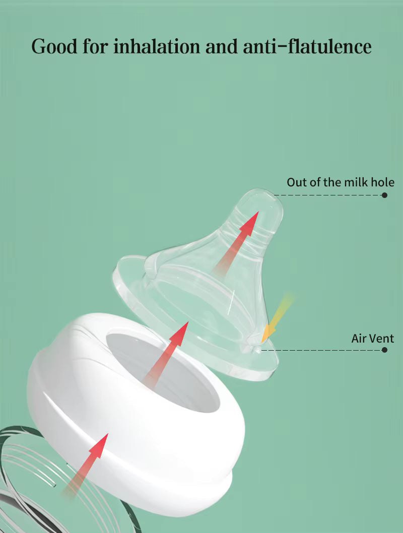 SnuggleSip™ - Hands-free baby bottle