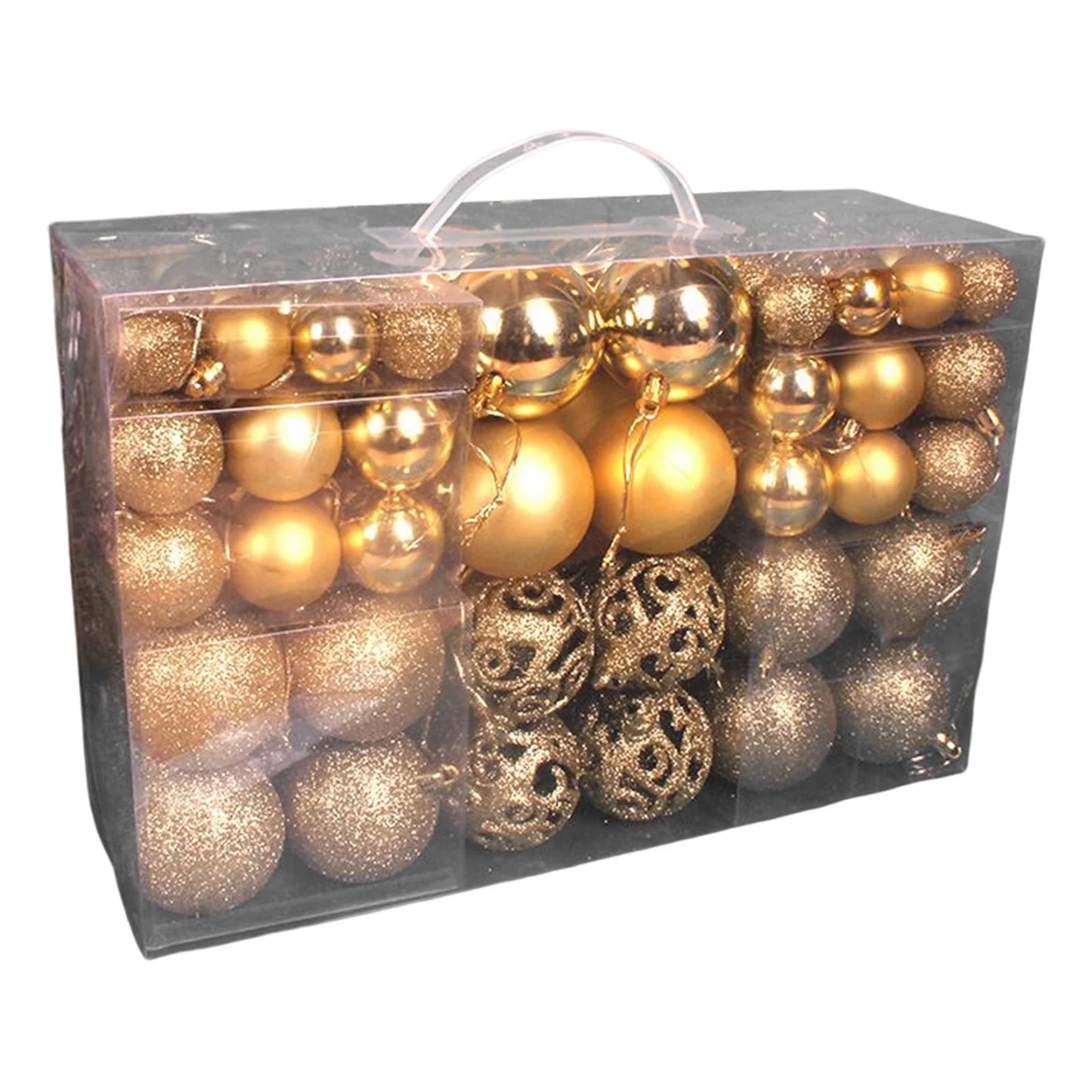 Shatterproof Christmas Ball Set (100 pcs)