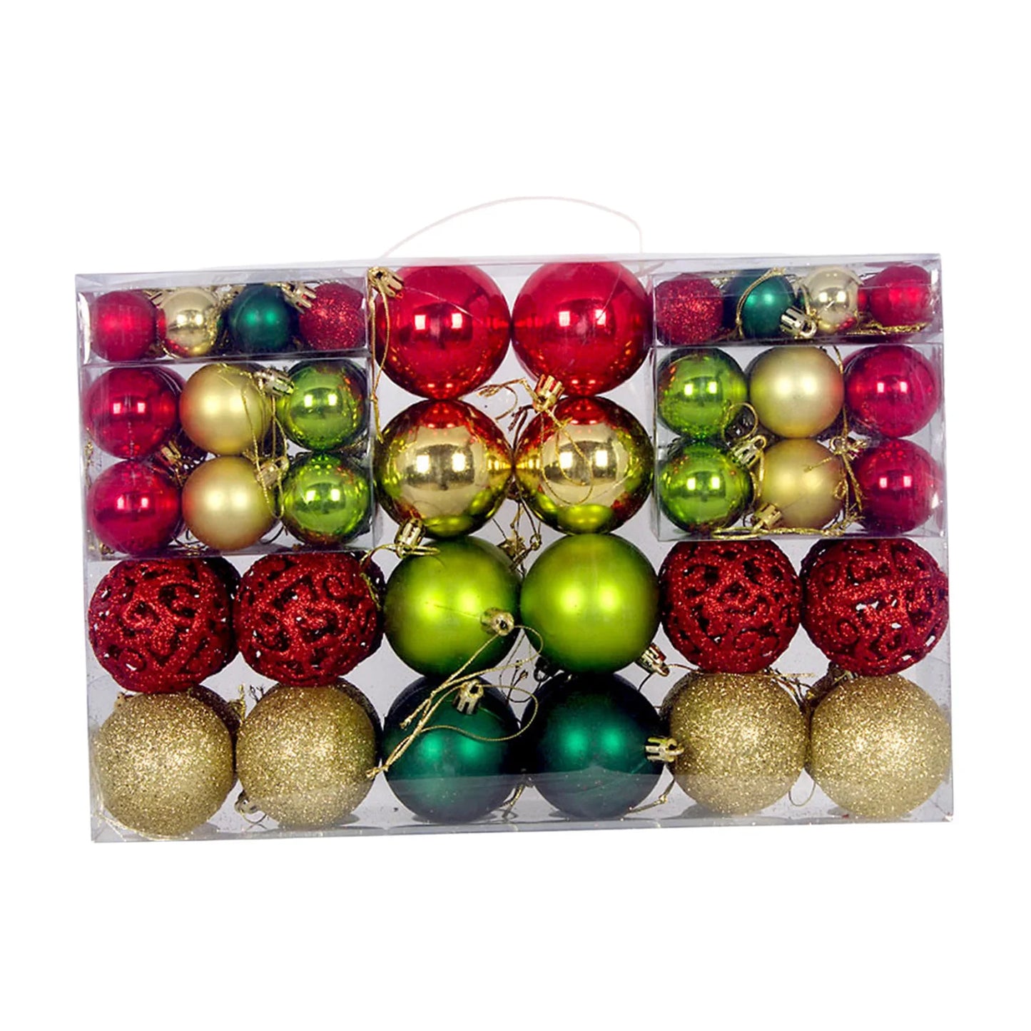 Shatterproof Christmas Ball Set (100 pcs)
