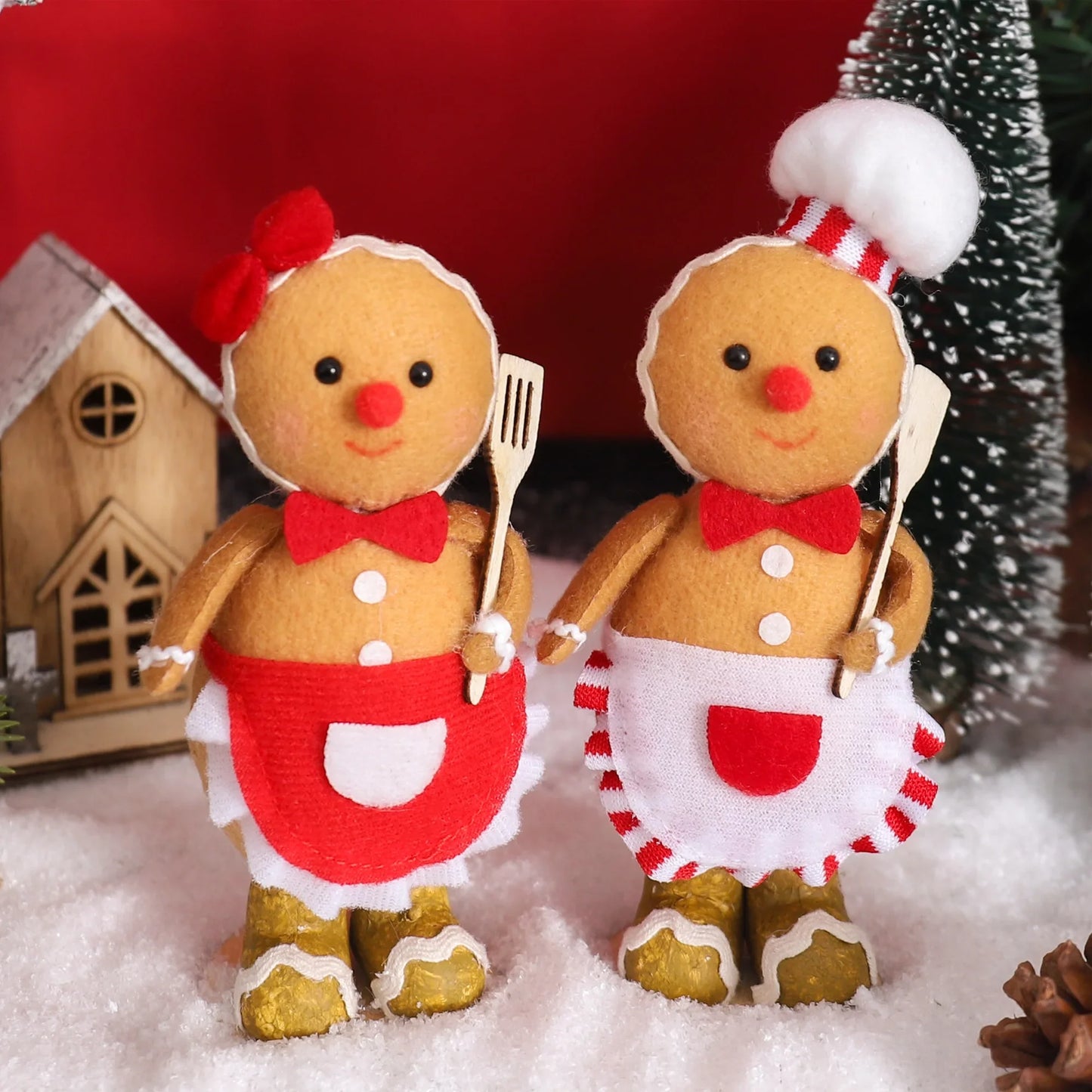 Chef Gingerbread Duo