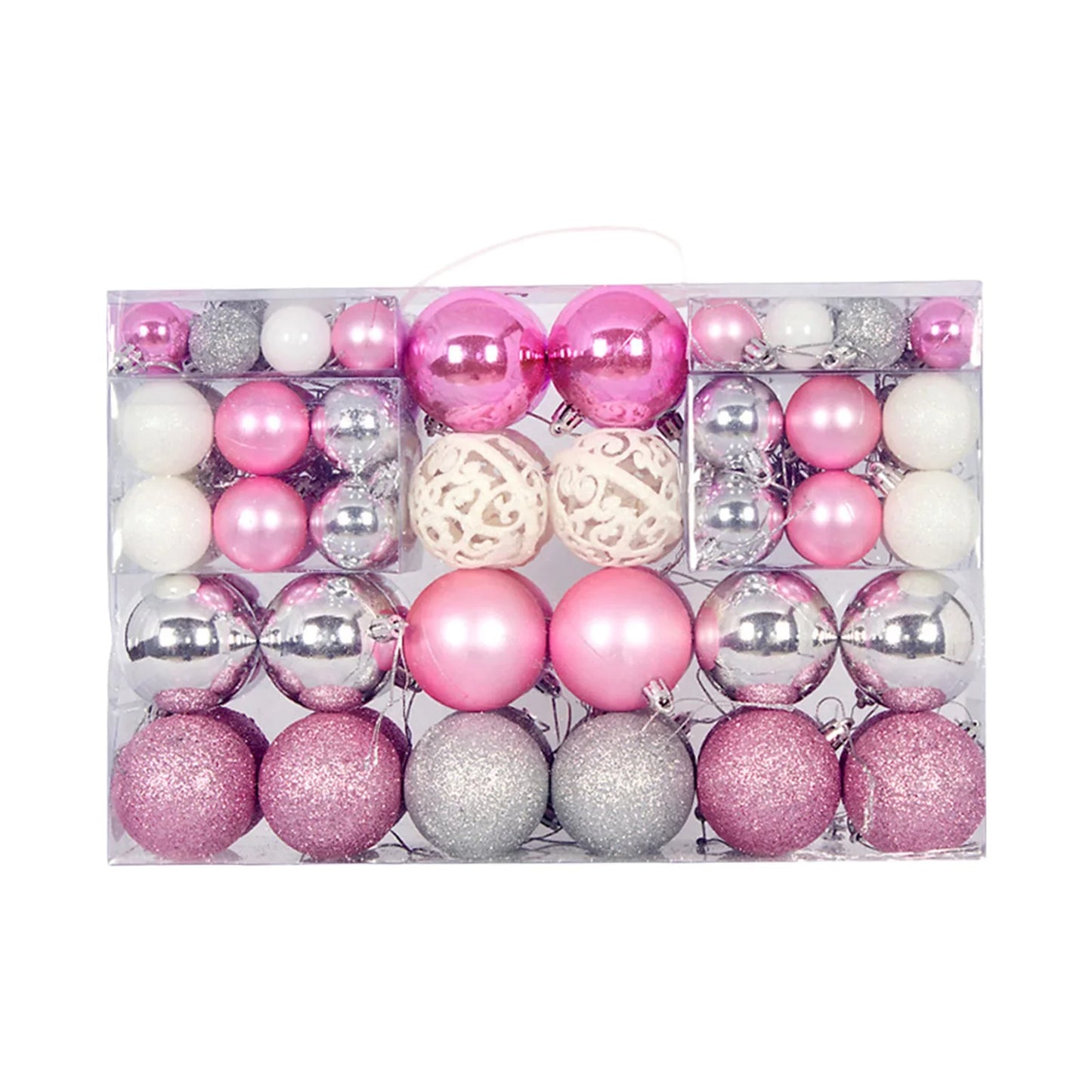 Shatterproof Christmas Ball Set (100 pcs)