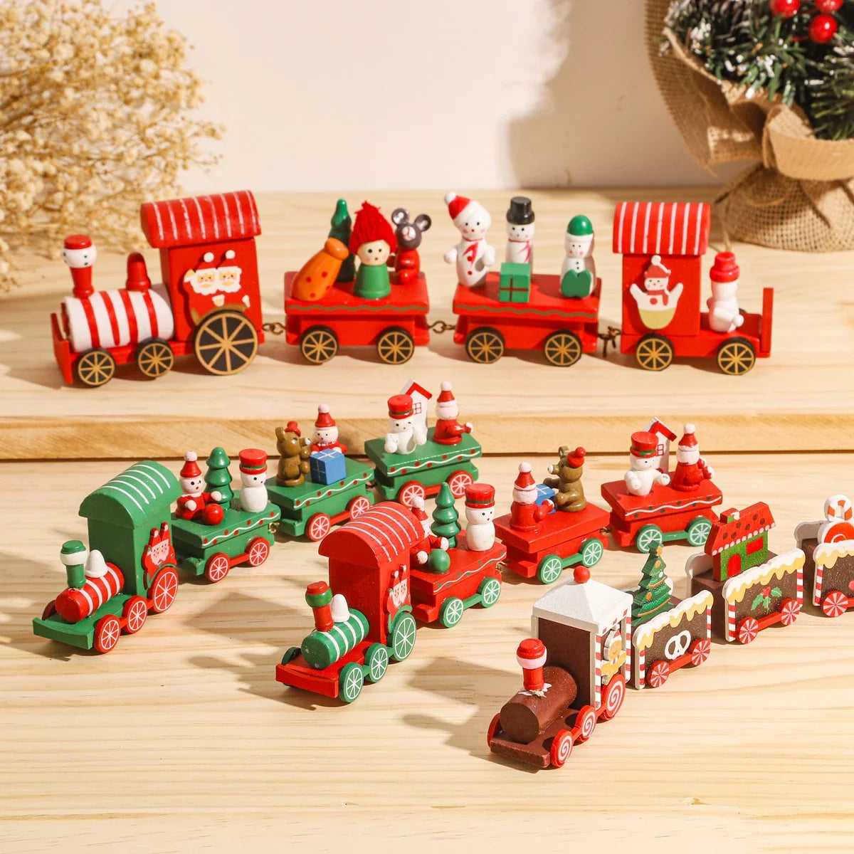Merry Express Train Décor