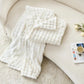 Textured Plush Fleece Throw Blanket