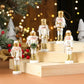 Handmade Wooden Nutcracker Ornaments