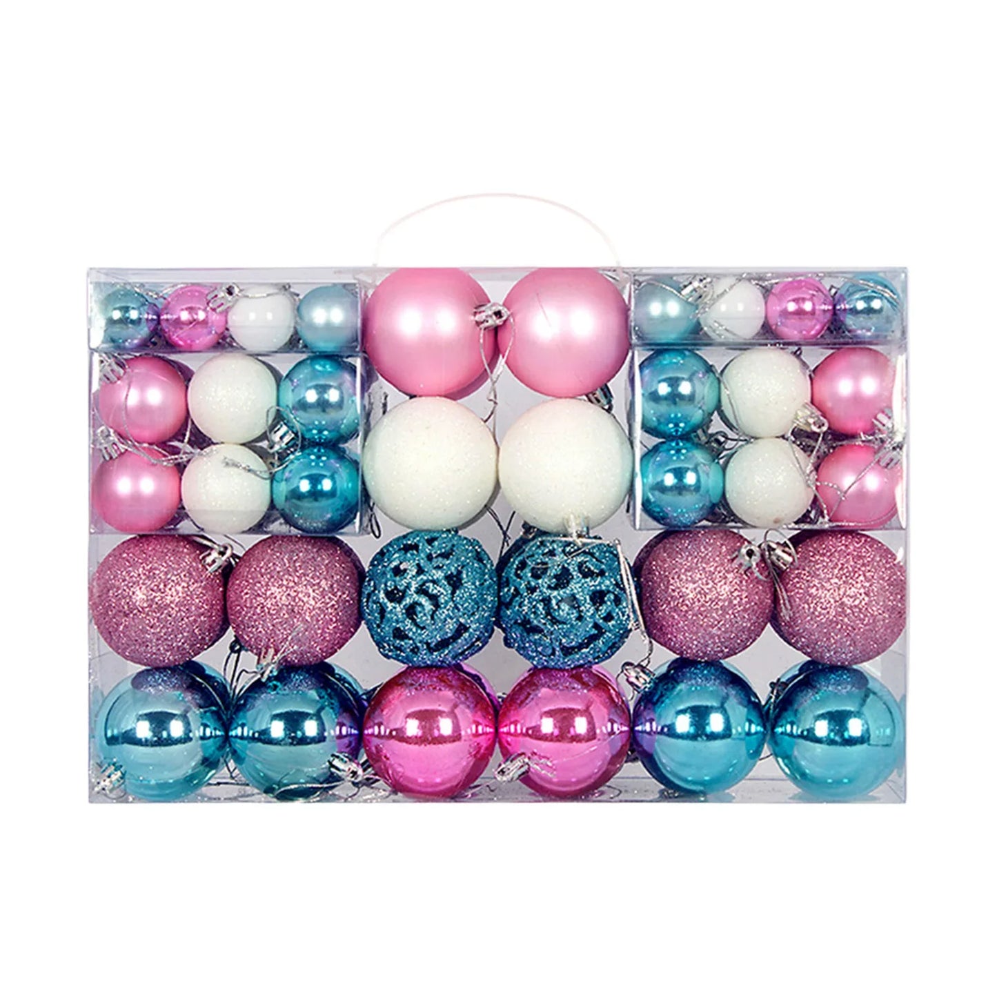 Shatterproof Christmas Ball Set (100 pcs)