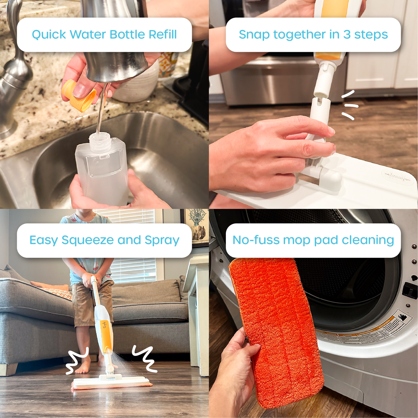 TinyHelper™ - Spray Mop