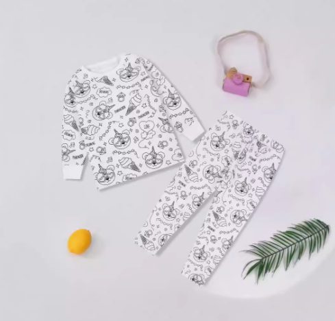 DoodleDream™️ - Kids Coloring PJ's