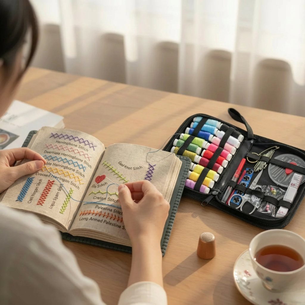 StitchTales™ — Embroidery Book for Mums & Kids