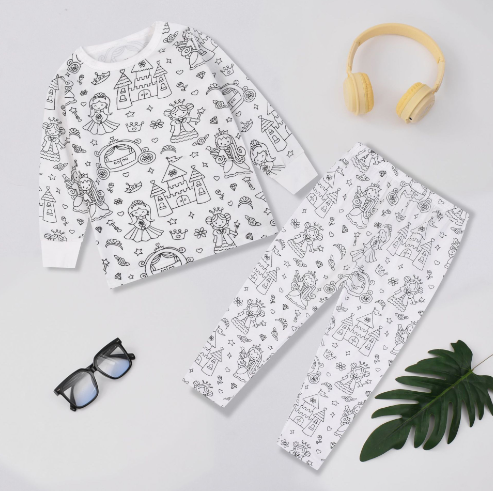 DoodleDream™️ - Kids Coloring PJ's