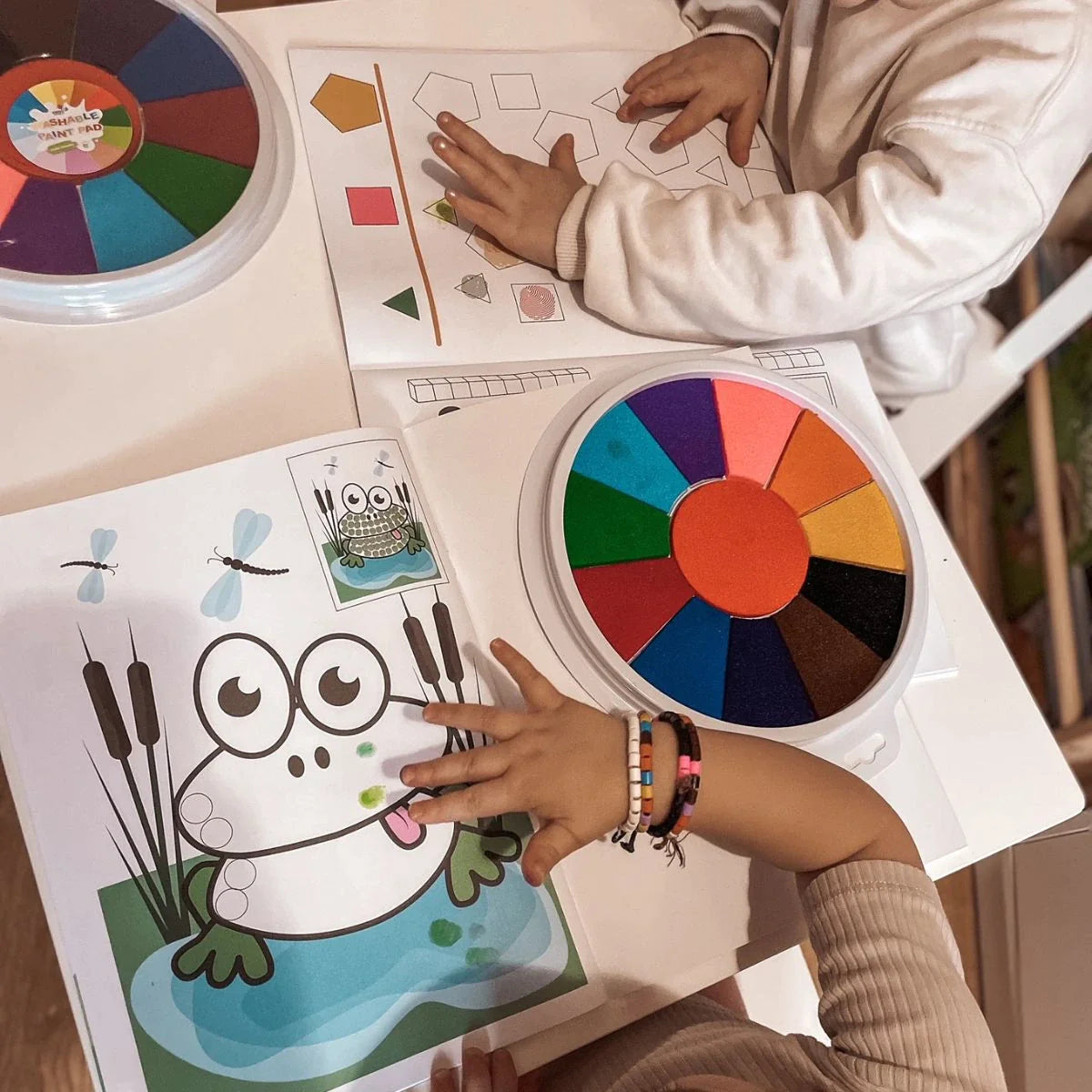 FingerArt™️ - Montessori Fingerprint Coloring Book