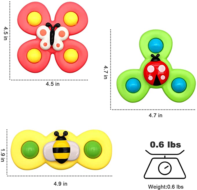 Spinneys™️ - Baby Suction Spinner Set