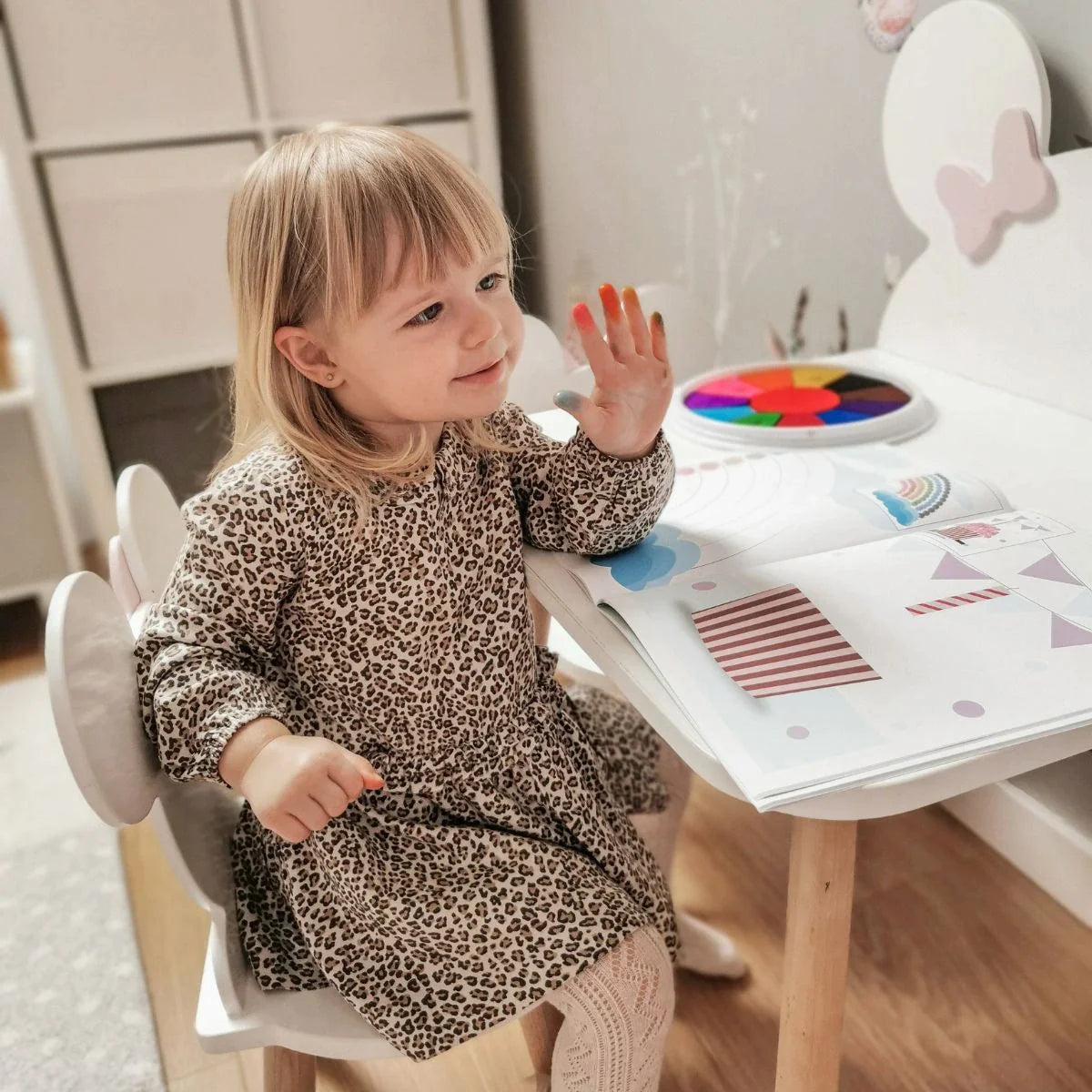 FingerArt™️ - Montessori Fingerprint Coloring Book